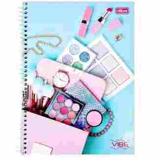 CADERNO 1X1 VIBE FEM. C.D.